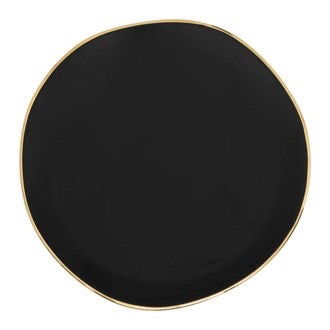 Good Morning Plate Black