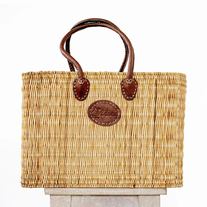 Large reed basket