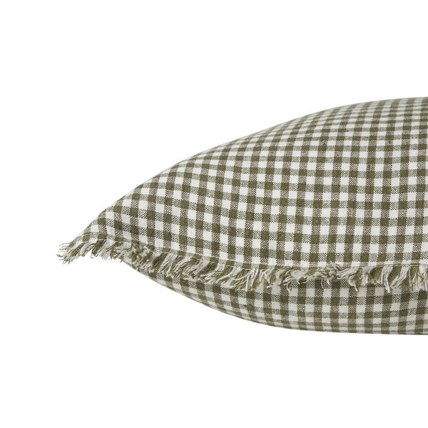 Heath Gingham Cushion