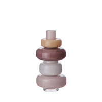 Amalfi Tutti Vase Tonal Pinks
