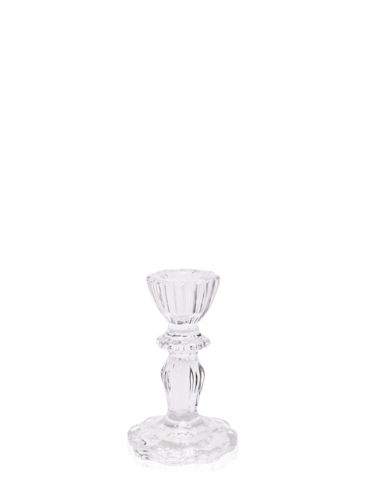 Sophia Glass Dinner Candle Holder