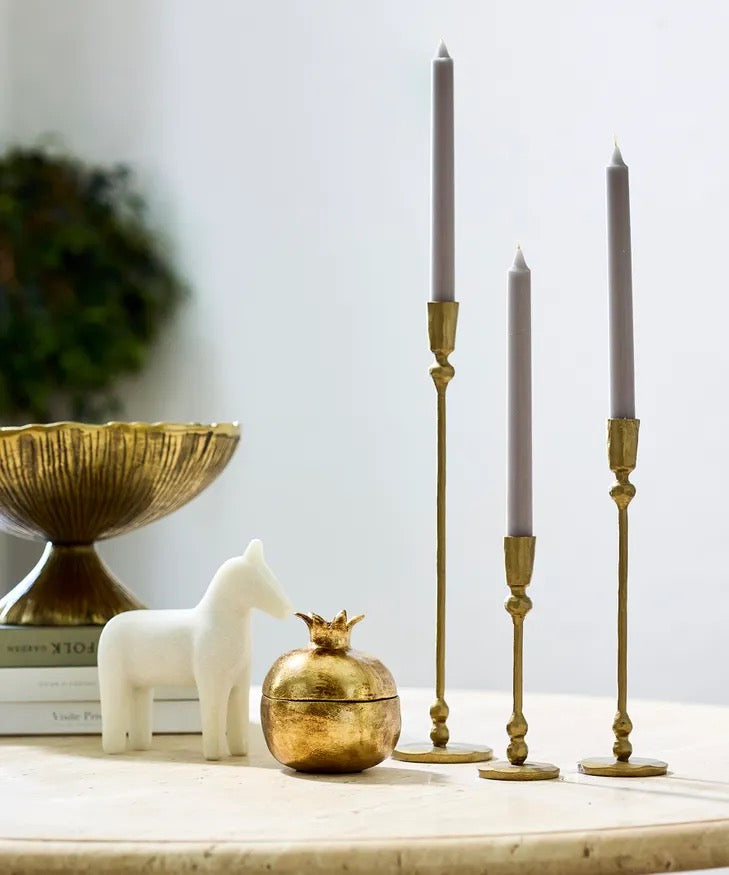 Eddie Gold Candle Holder