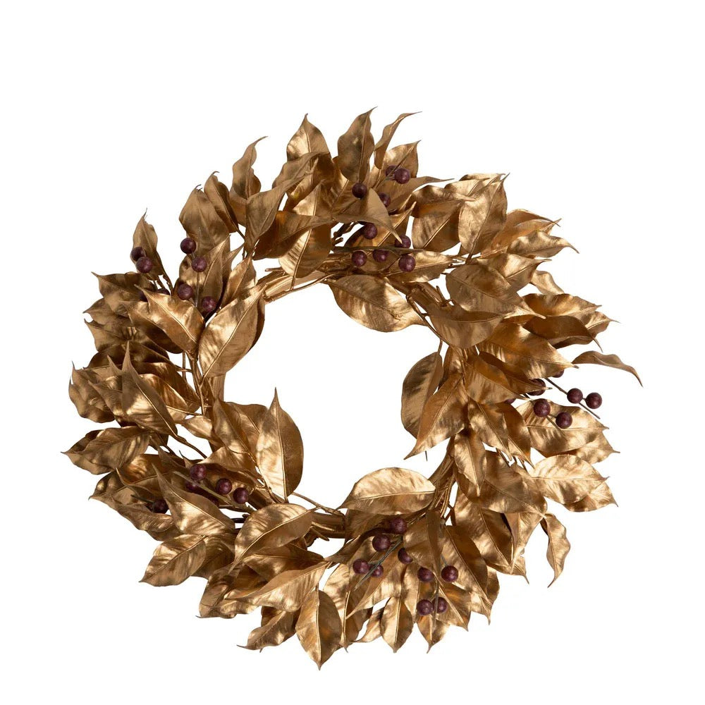 ROMAN GILT BERRY WREATH GOLD