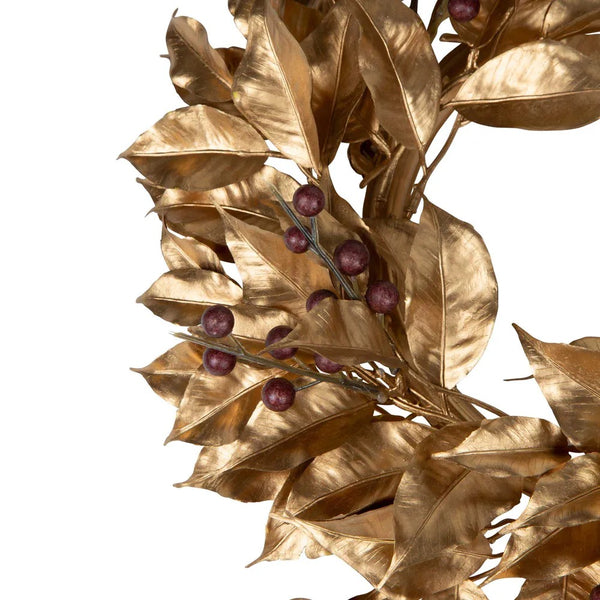 ROMAN GILT BERRY WREATH GOLD