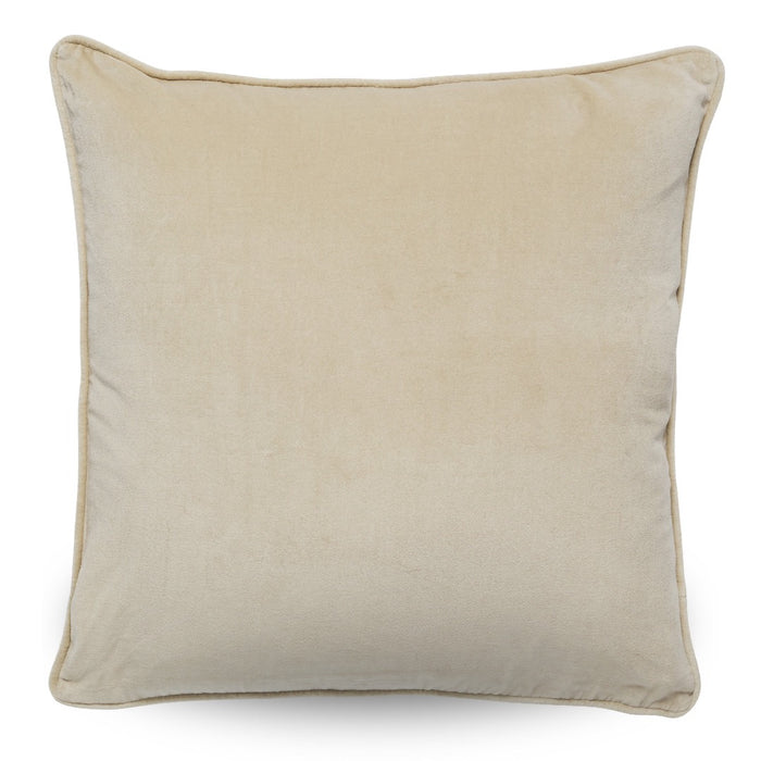 Classic Velvet Cushion Taupe