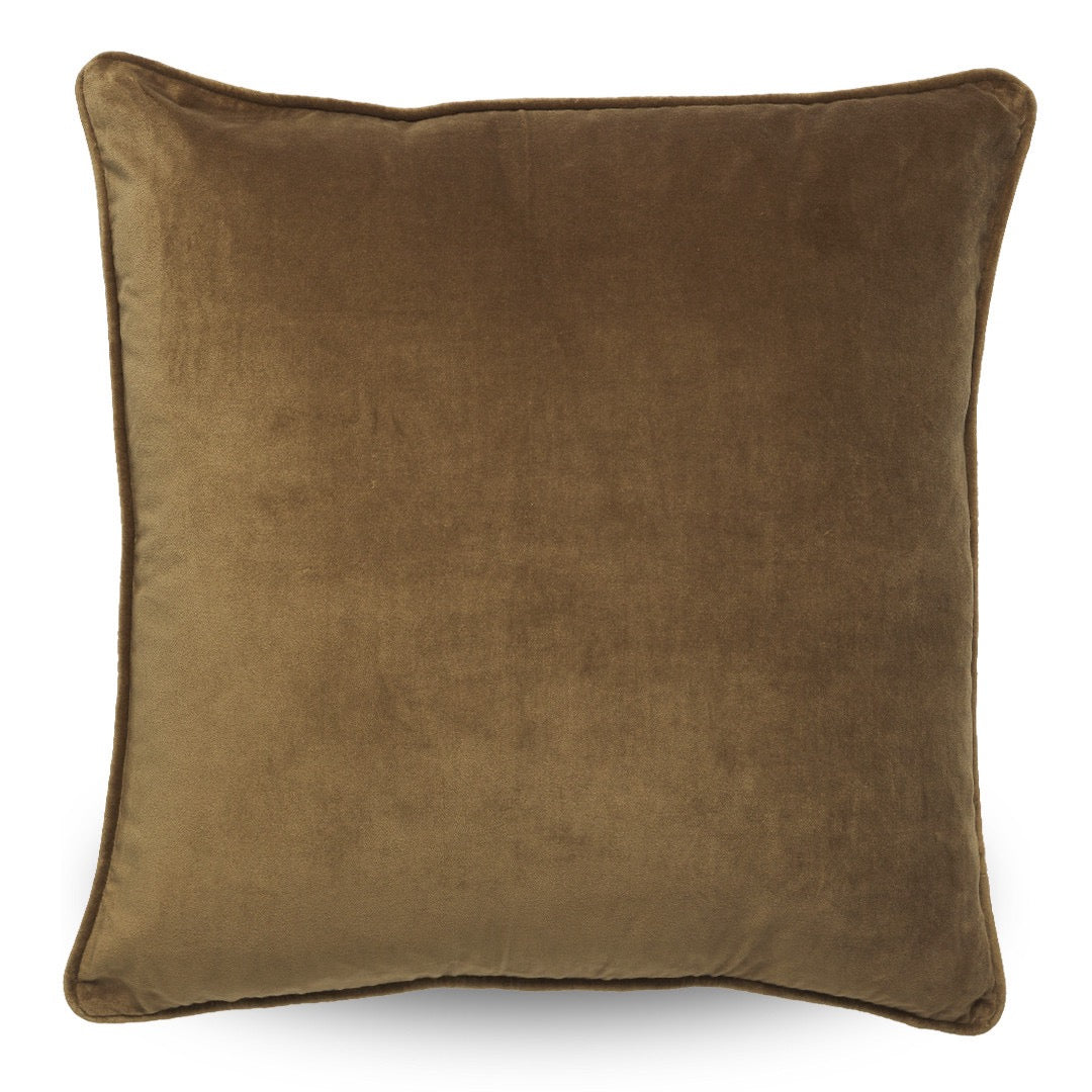 Classic Velvet Cushion Caramel