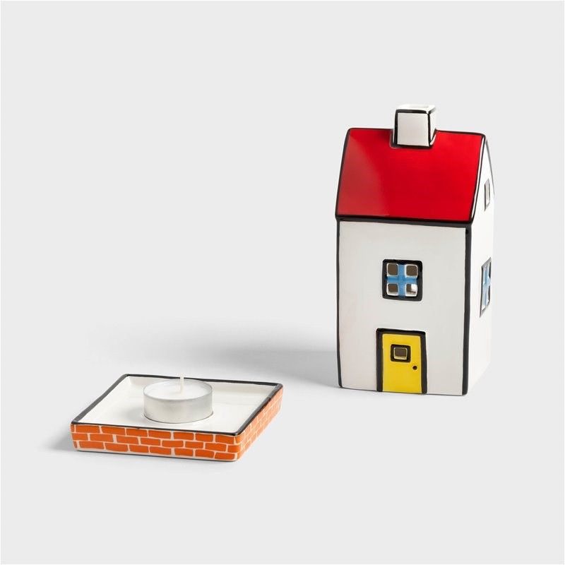 Klevering - Tealight Red townhouse