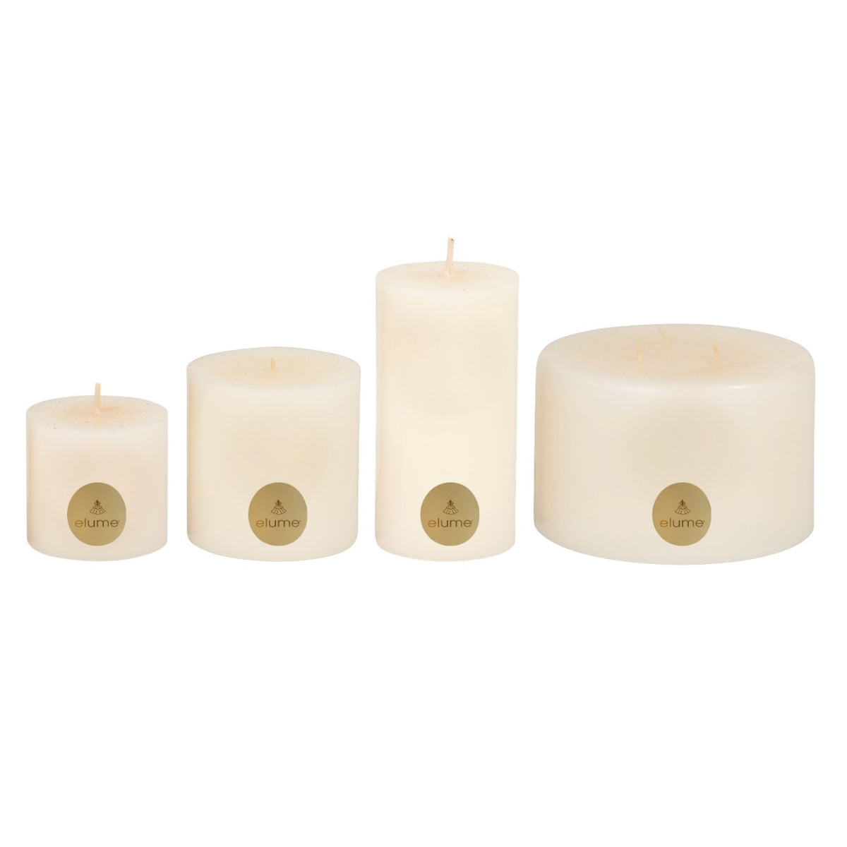 Christmas Vanilla Snowflake Pillars
