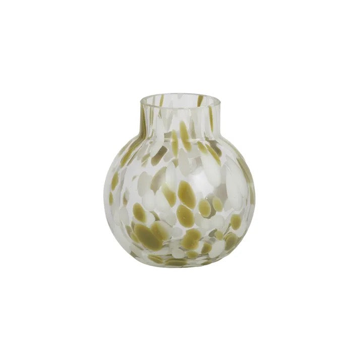 Splatter Ball Vase Moss