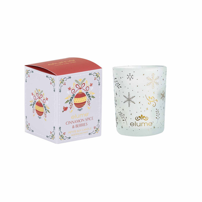 Petite Cinnamon Spice and Berries Mini  Soy Candle