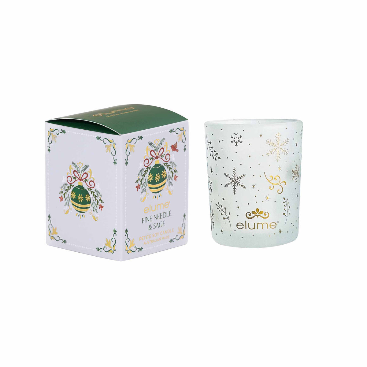 Petite Pine Needle and Sage Soy Candle