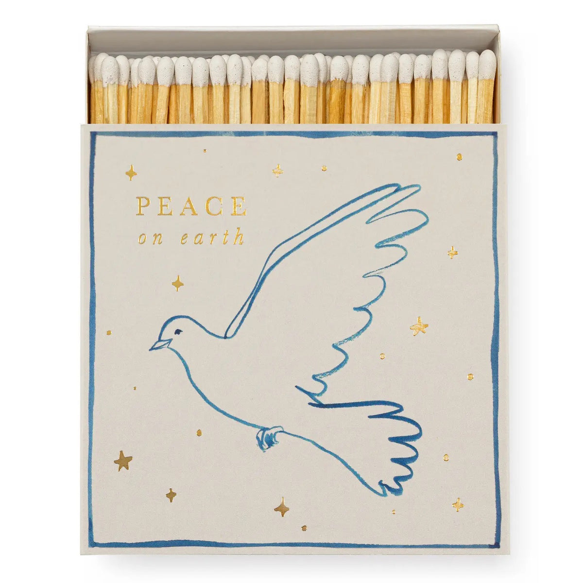 Peace | Square - Christmas Safety Matches 🎄