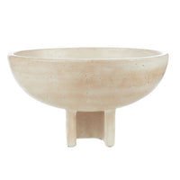 Amalfi Napier Travertine Bowl Large