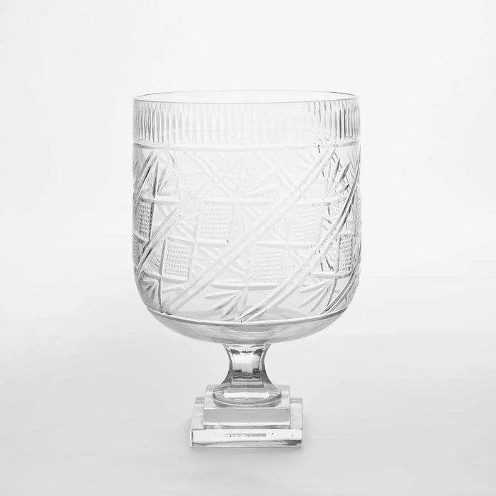 Rejale Cut Glass Hurricane