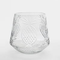 Annachi Cut Glass Hurricane