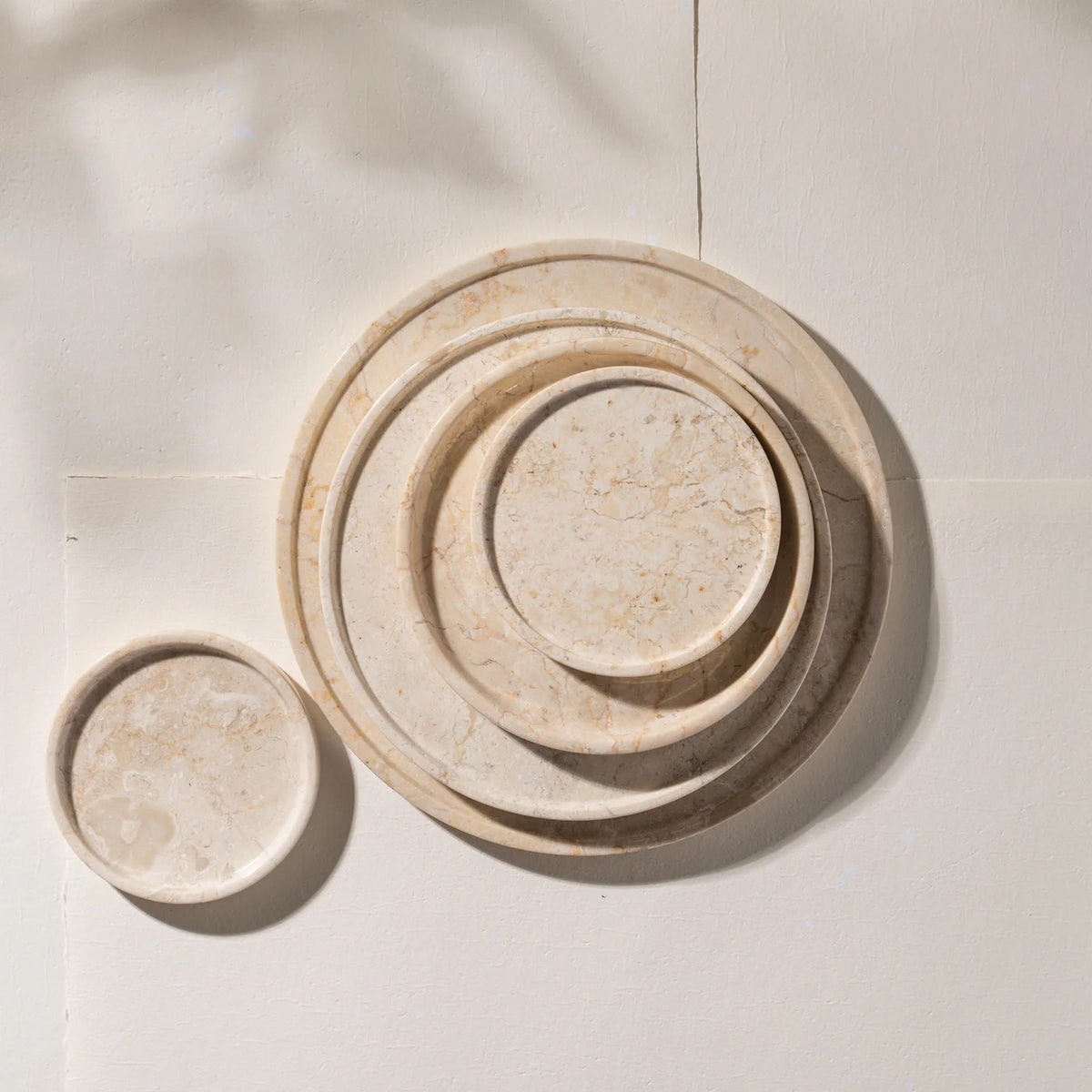 Paskal Travertine Tray