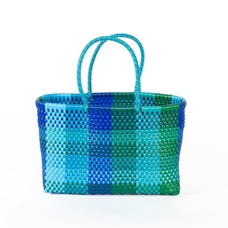 Bahai Carla Basket - Blue Small