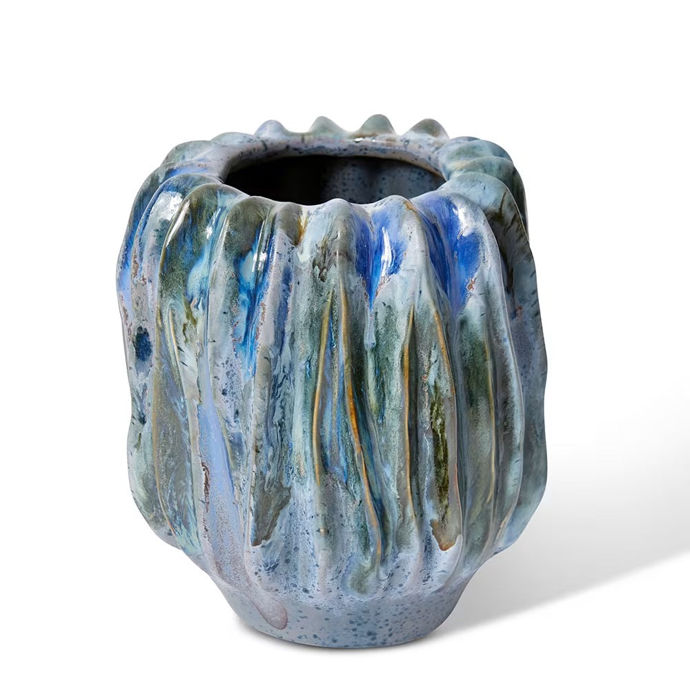Alberto Vase Blue
