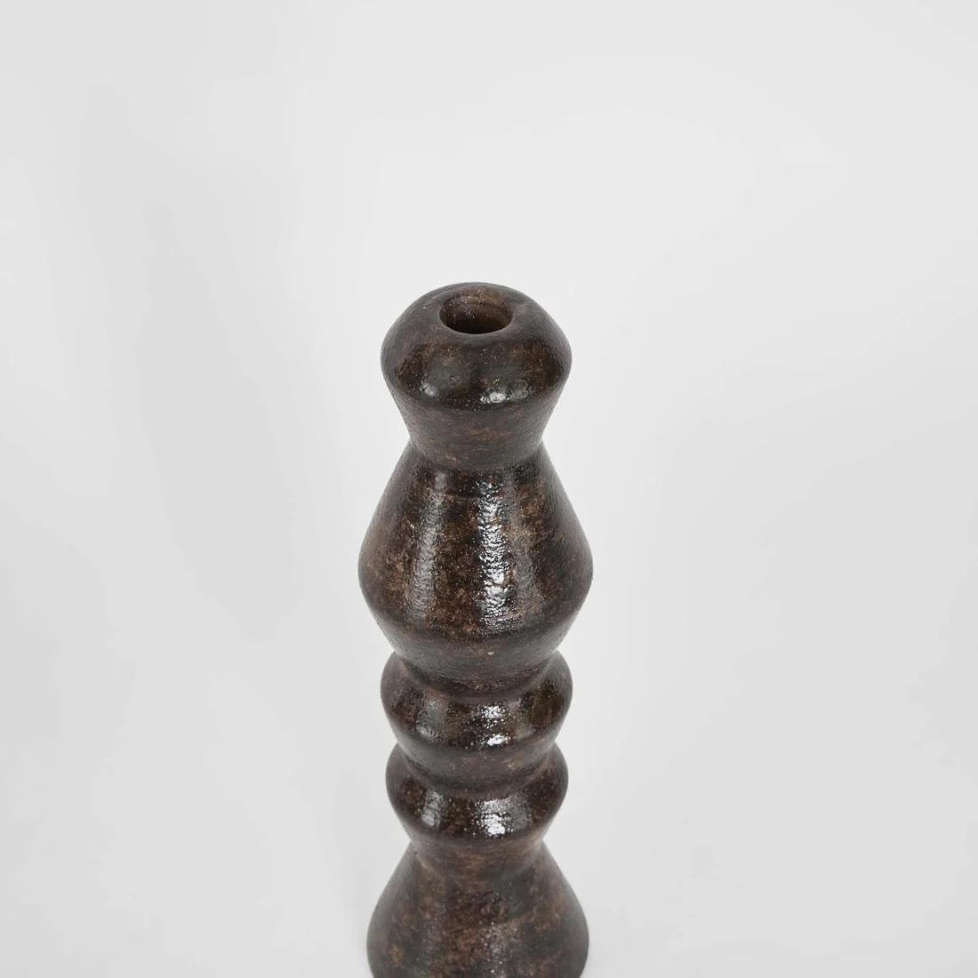 Lune Candle Holder Brown Short