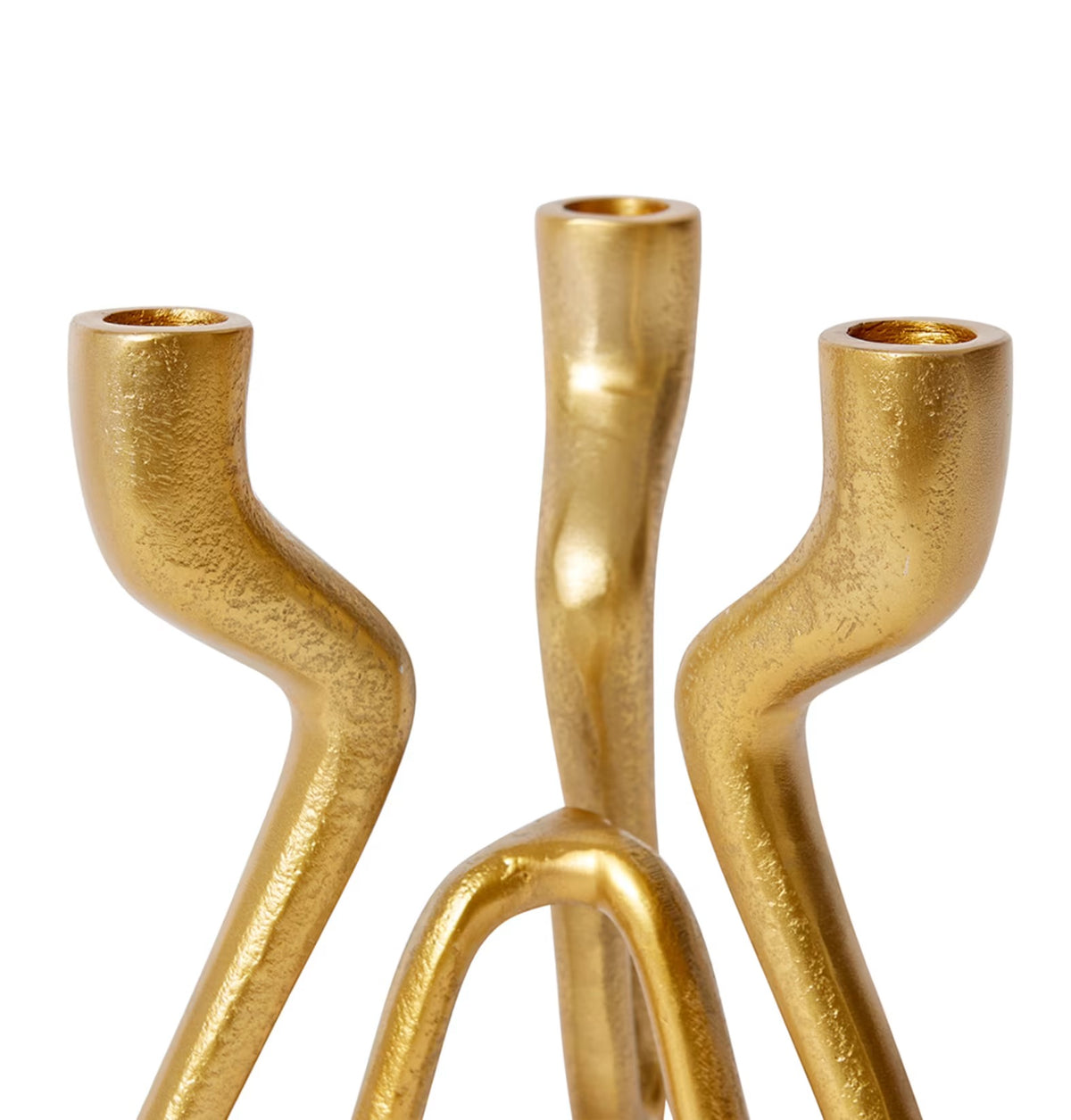 Laquan Candle Holder Gold