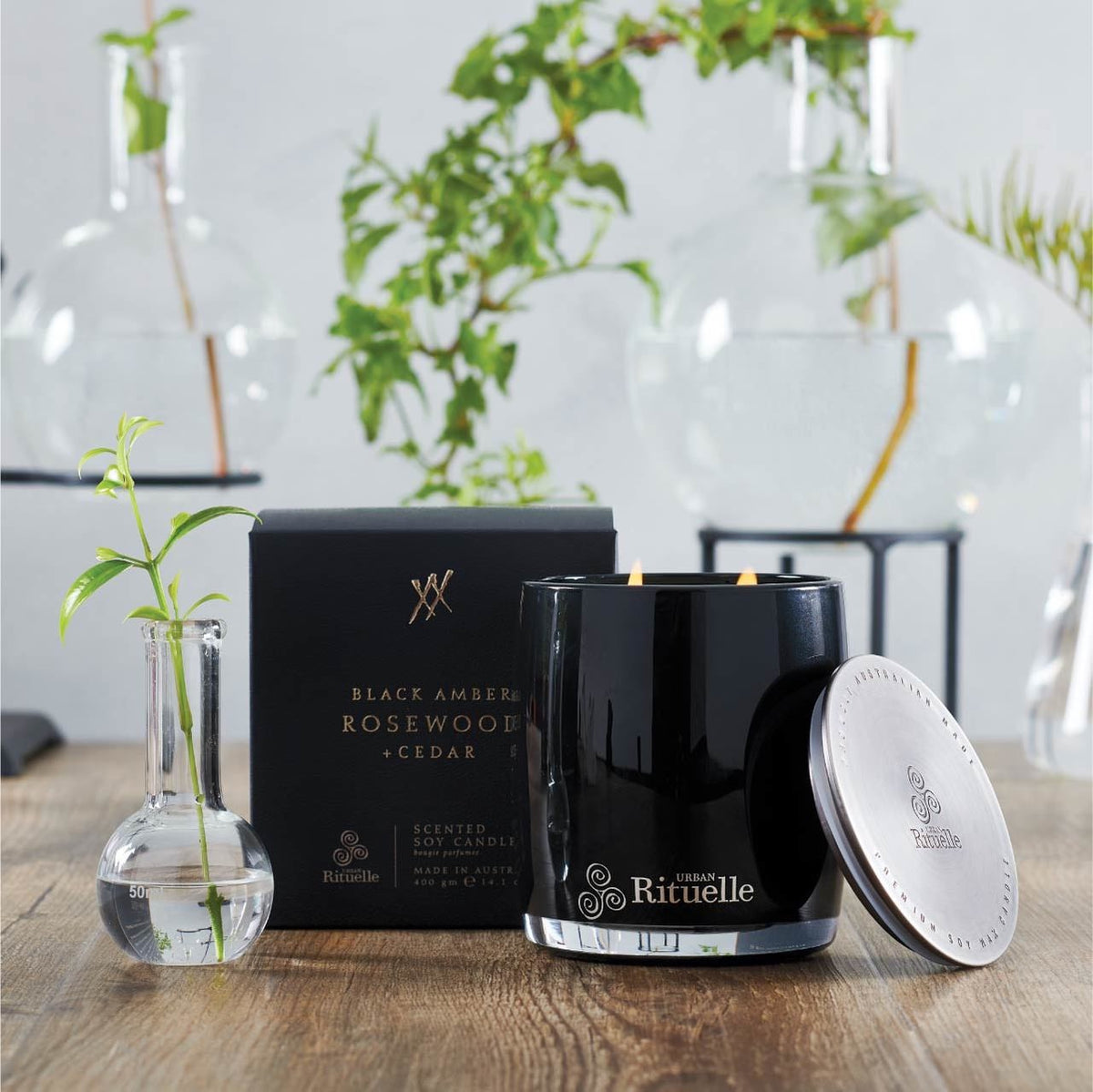 Alchemy Candle - Black Amber