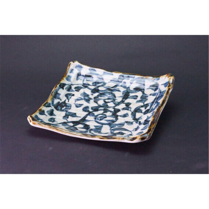 Sometsuke Karakusa Plate