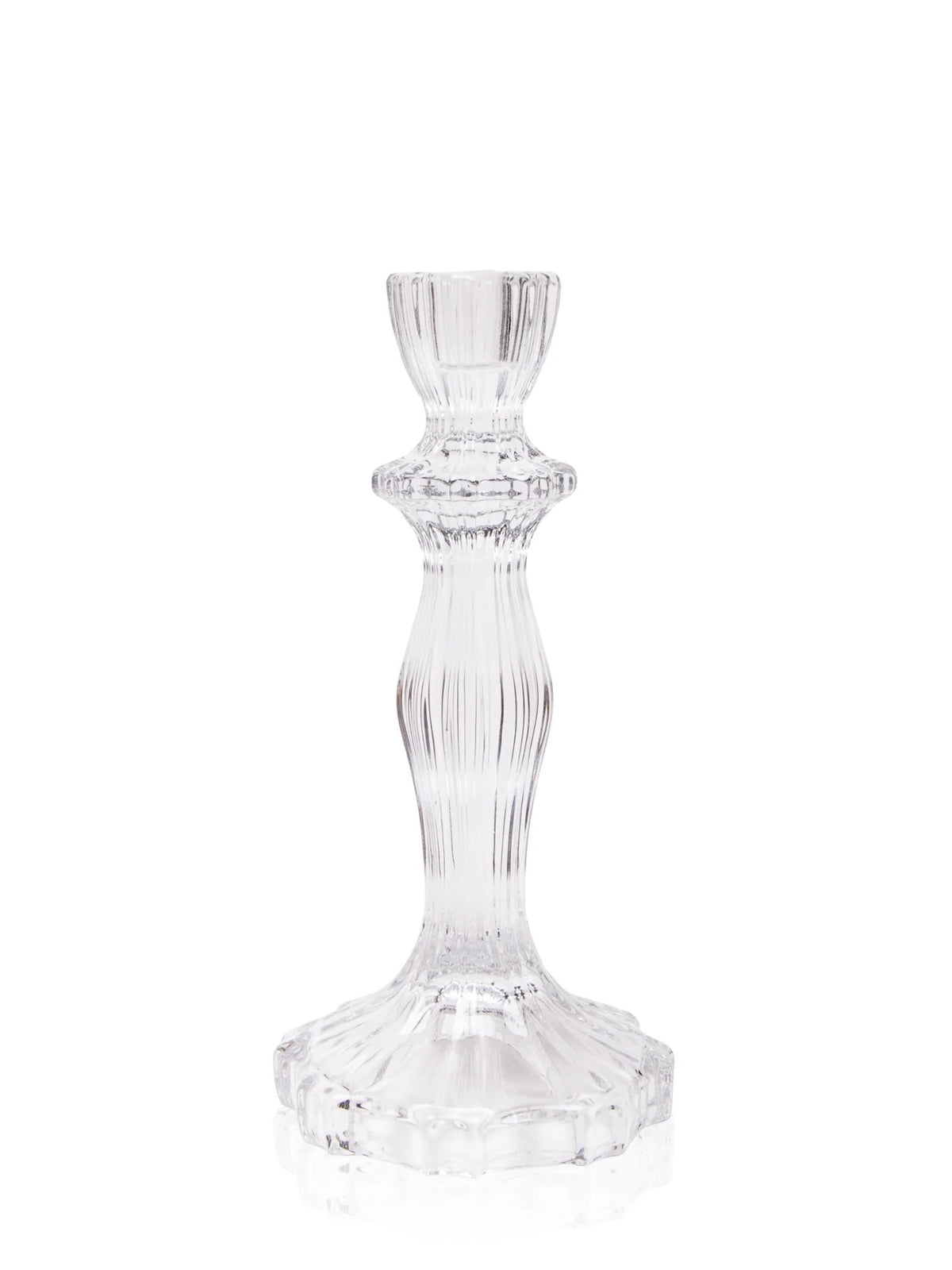 Sophia Glass Dinner Candle Holder