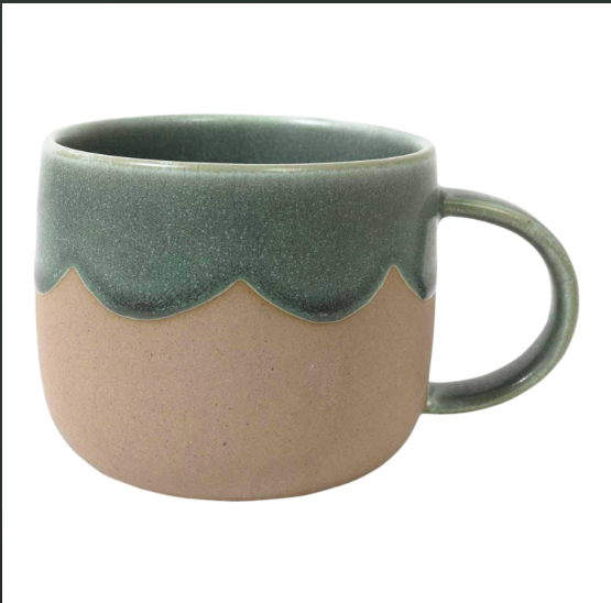 Breakfast in Bed Mugs- Moss