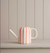 WATERING CAN - CORAL STRIPE