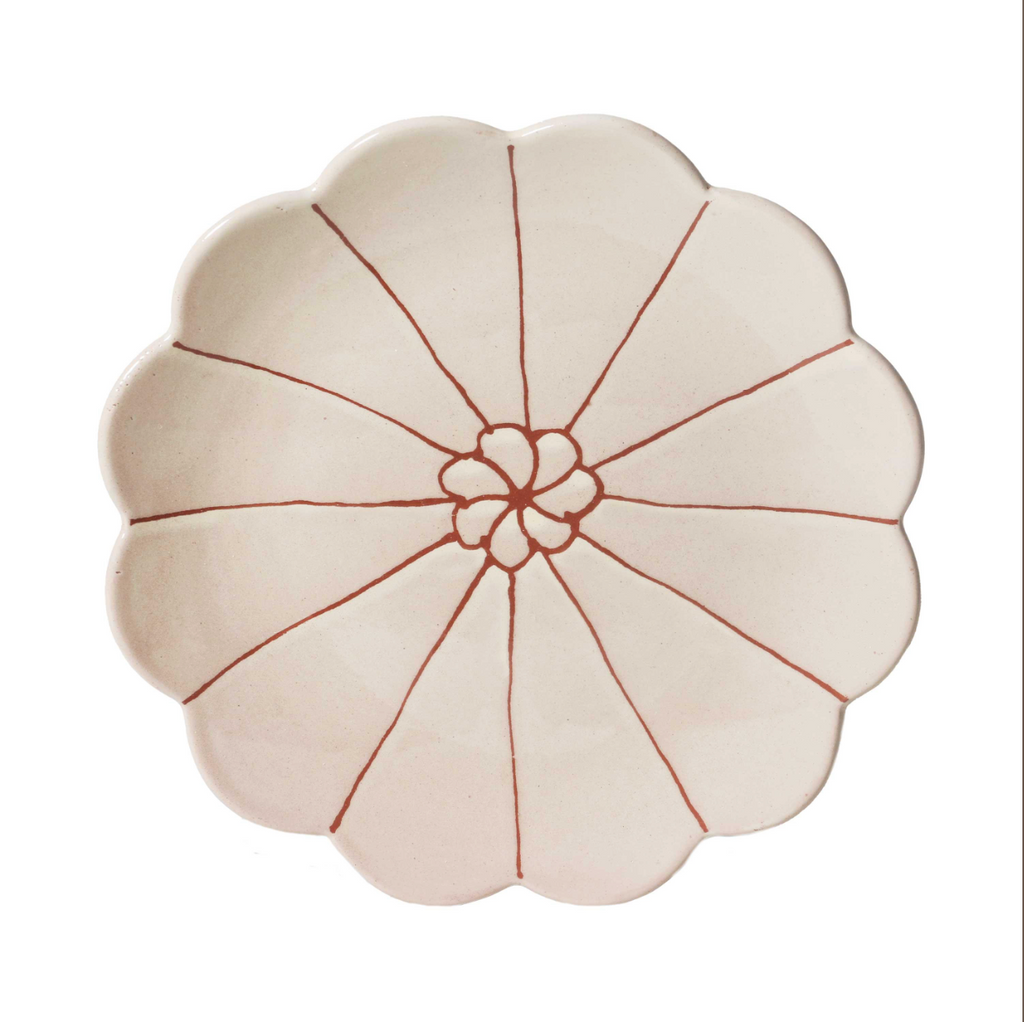 Junes Spinning Flower Plate – Moontree Studio