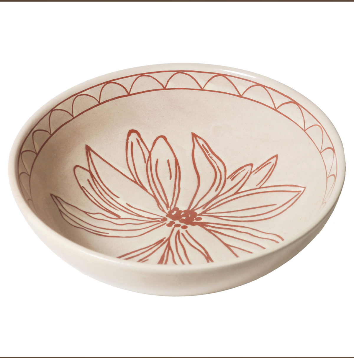 Junes Daisy Bowl - Taupe