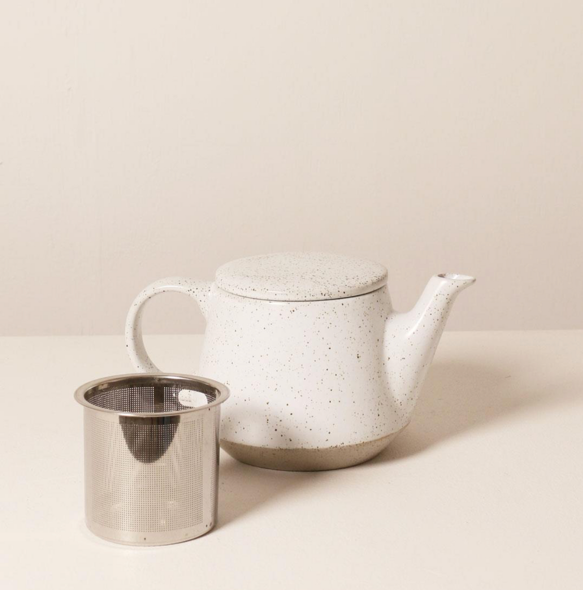 Ritual - Speckled White Teapot