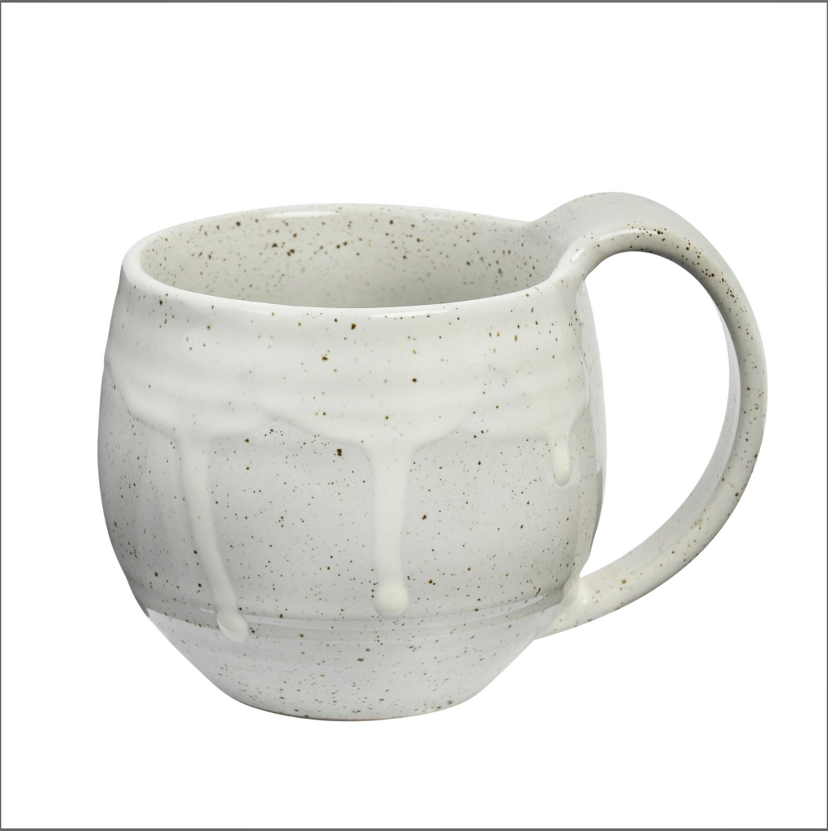 Embrace Mug - Gloss White speckle