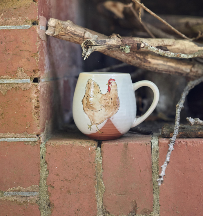 Chicken Hug Mug - Jenny