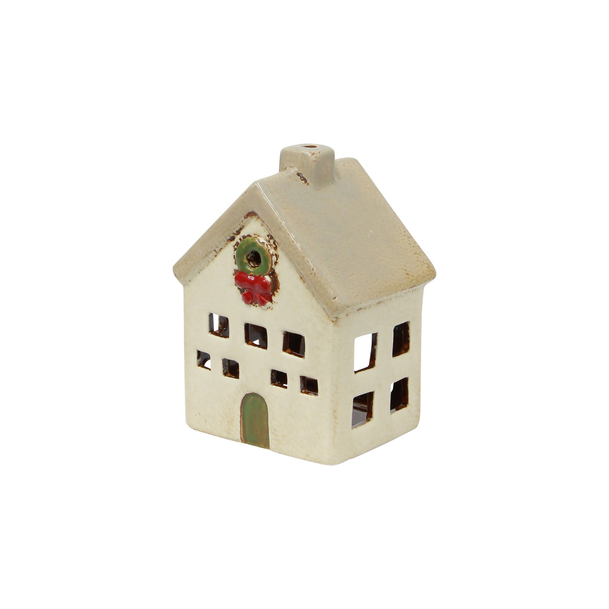 Alsace Tea Light Villa Christmas Stone