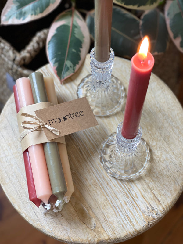Bundle of 7 French Dinner Candles – Autumn