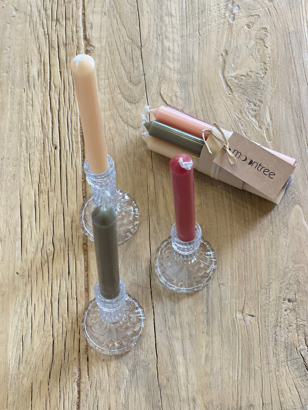 French Dinner Candles – Autumn Palette (Bundle of 7)