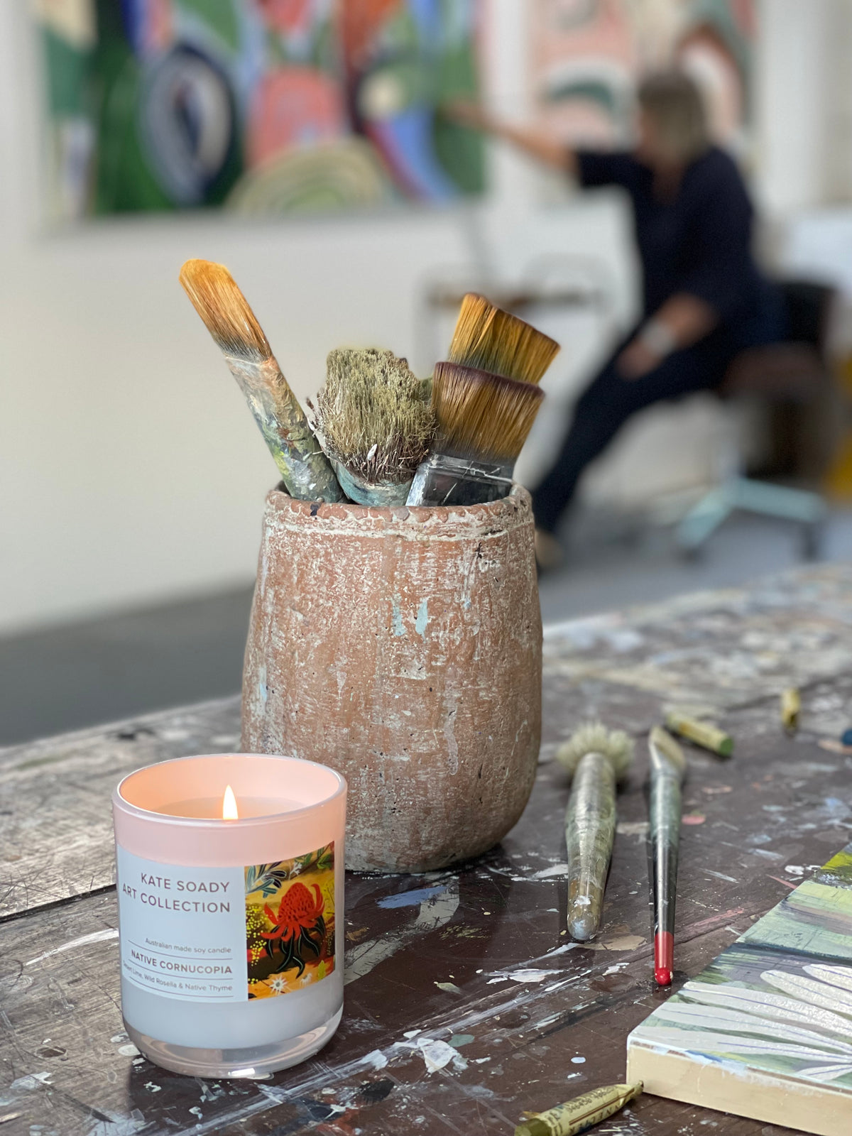 Art Candles - by Kate Soady