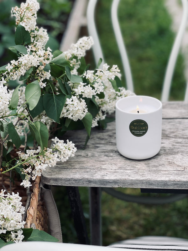 Outdoor Mosquito Soy Jar