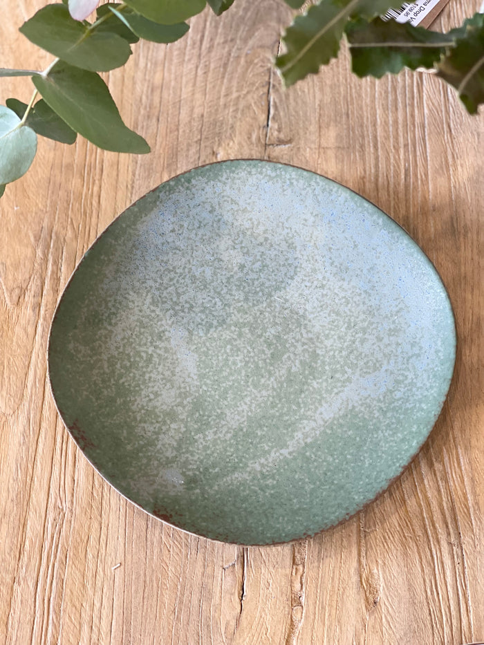 Wabisabi green Side Plate