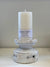 Antique Wooden Candle Stand - White Wash