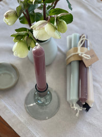 French Dinner Candles – Neutral Palette (Bundle of 7)