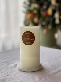 Christmas Vanilla & Nutmeg Pillars