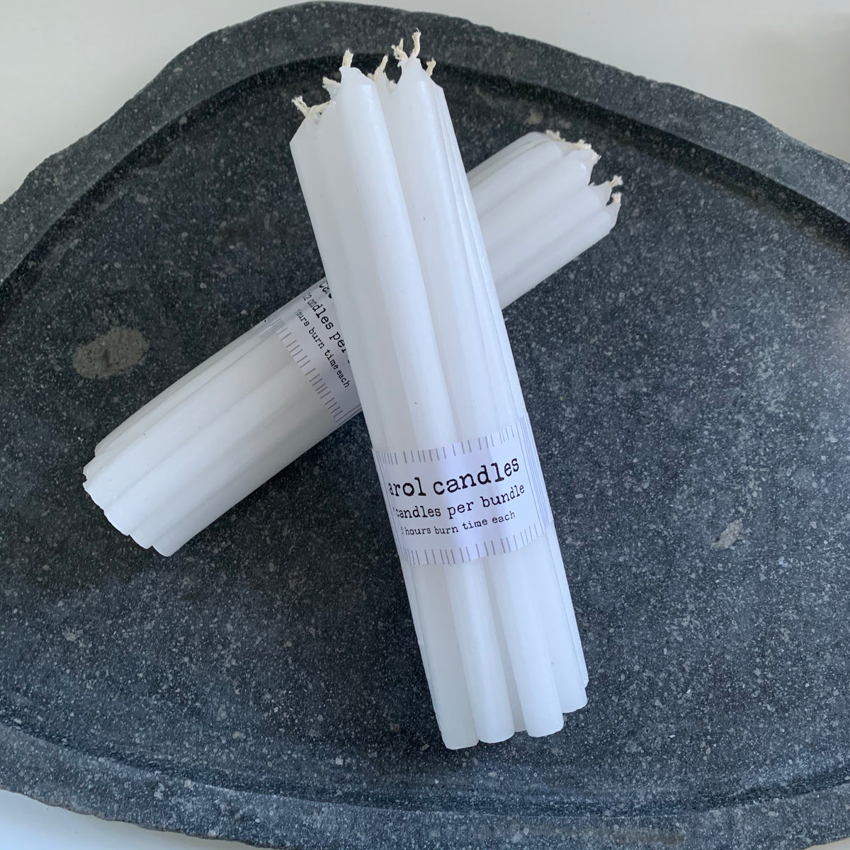 Unscented Dinner Candles