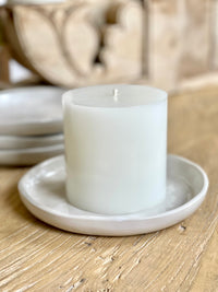 Franco Ceramic Candle Plate - Large