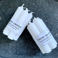 Unscented Dinner Candles