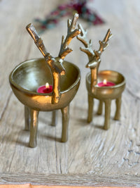 Reindeer Sweets/ candle Bowl