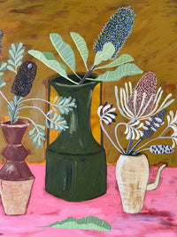 Still Life with Banksias