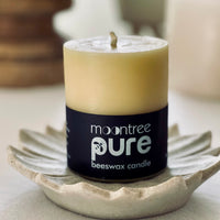 Pure Beeswax Pillar Candles