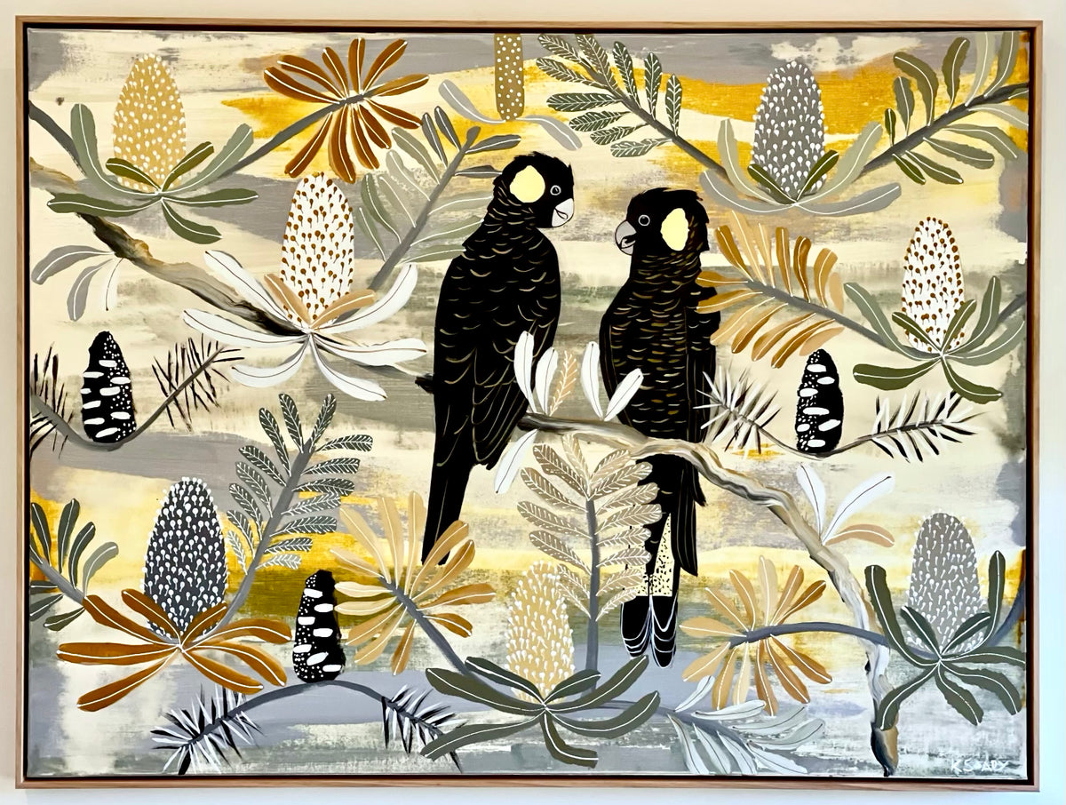 Autumn Natives and Black Cockatoos